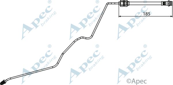 APEC BRAKING Pidurivoolik HOS3922